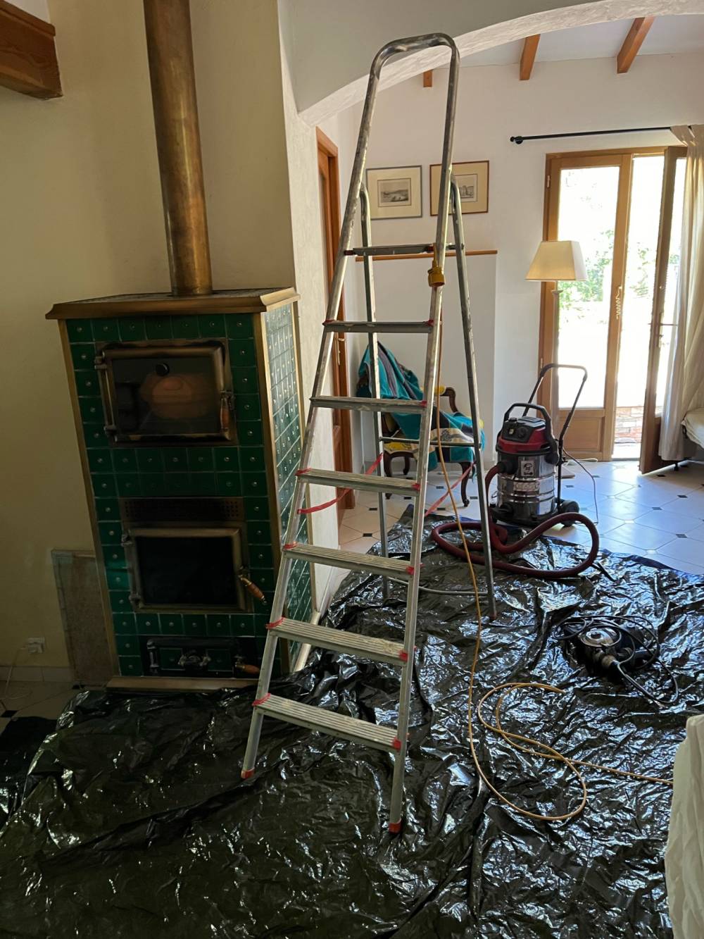 travaux petite cheminée