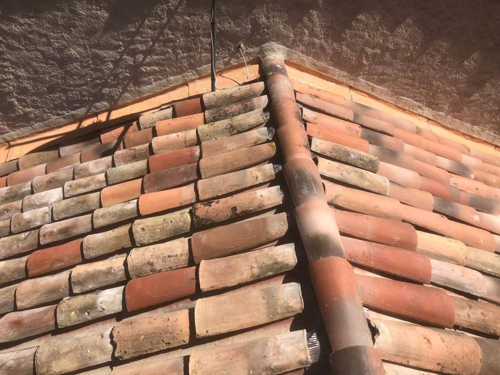 toiture à réparer
