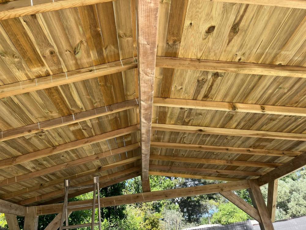 Création de Pergola près de Trans-en-Provence